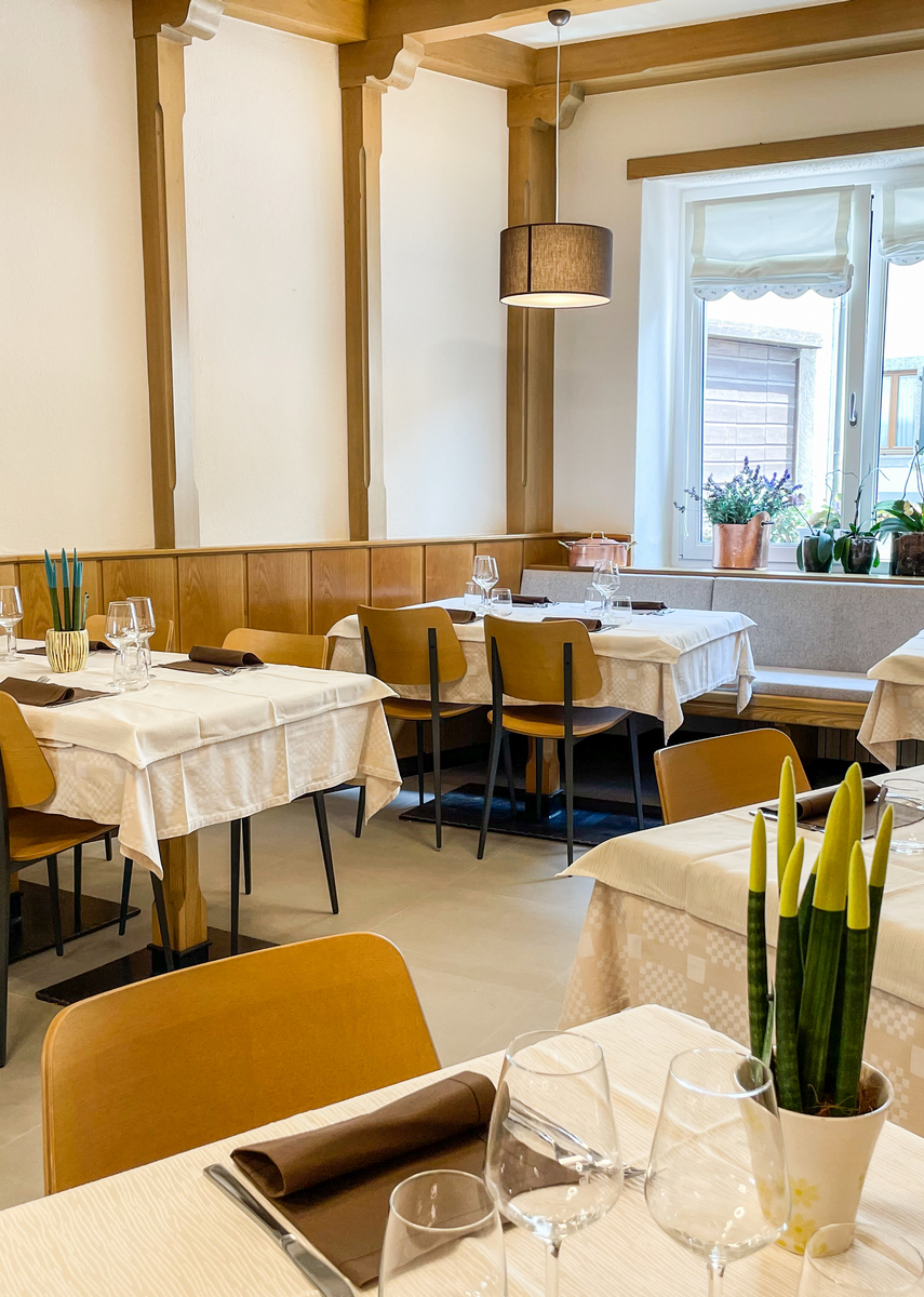 Locanda Alla Perla, in the green heart of Valle di Ledro - The Restaurant